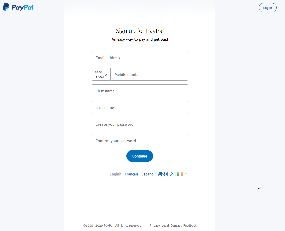 PayPal - how to register